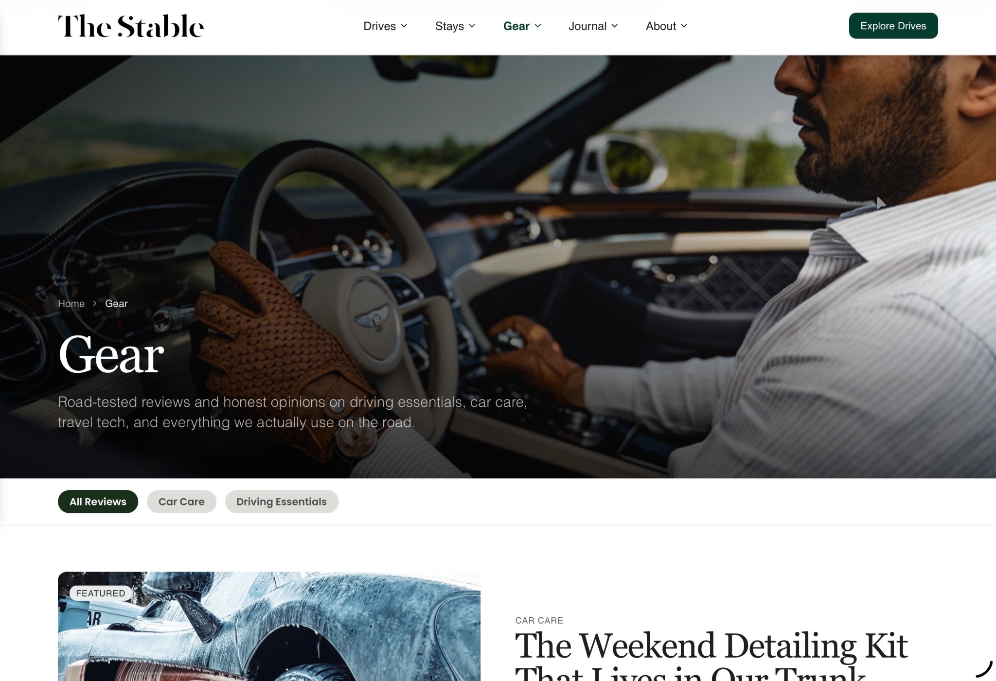 Gear - Road-tested reviews and honest opinions on driving essentials